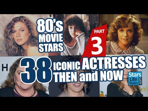 80's Movie Stars : 38 Iconic Actresses Nowadays | Hollywood Moviestars Then And Now