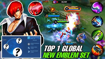 CHOU TOP 1 GLOBAL BMELM SET 2023 AND BUILD FOR NEW UPDATE | CHOU NEW META GAMEPLAY MLBB