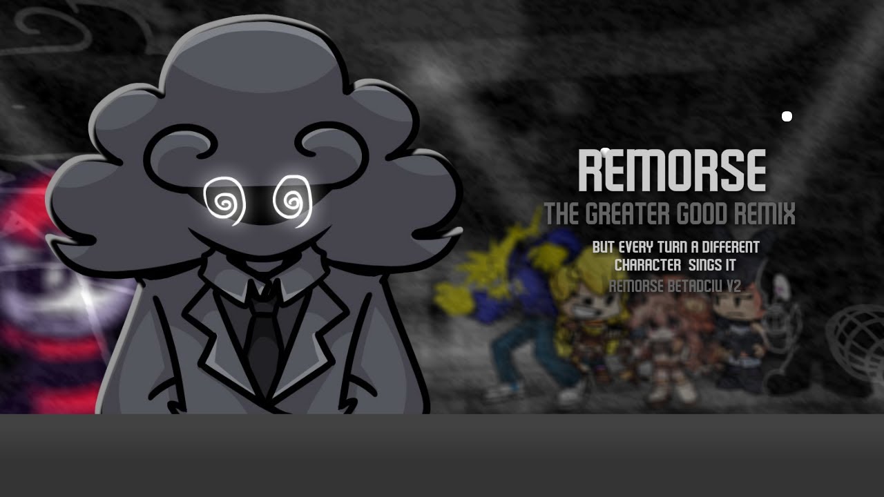 Remorse (Remix), But Every Turn A Different Character Is Used🎶 (FNF BETADCIU, Remorse BETADCIU V2)