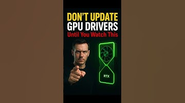 DON’T Update Your GPU Drivers Until You Watch This!                                 #farrukhqureshi