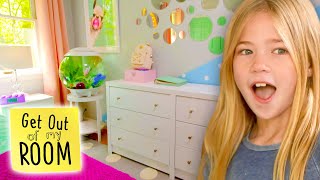 We Filled Her Room with BUBBLES!! | Get Out Of My Room | Universal Kids