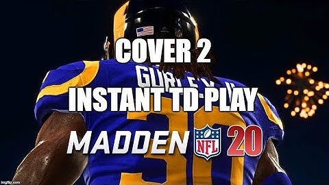 Madden 20 Glitches Cheats and Tips - Cover 2 - Instant TD