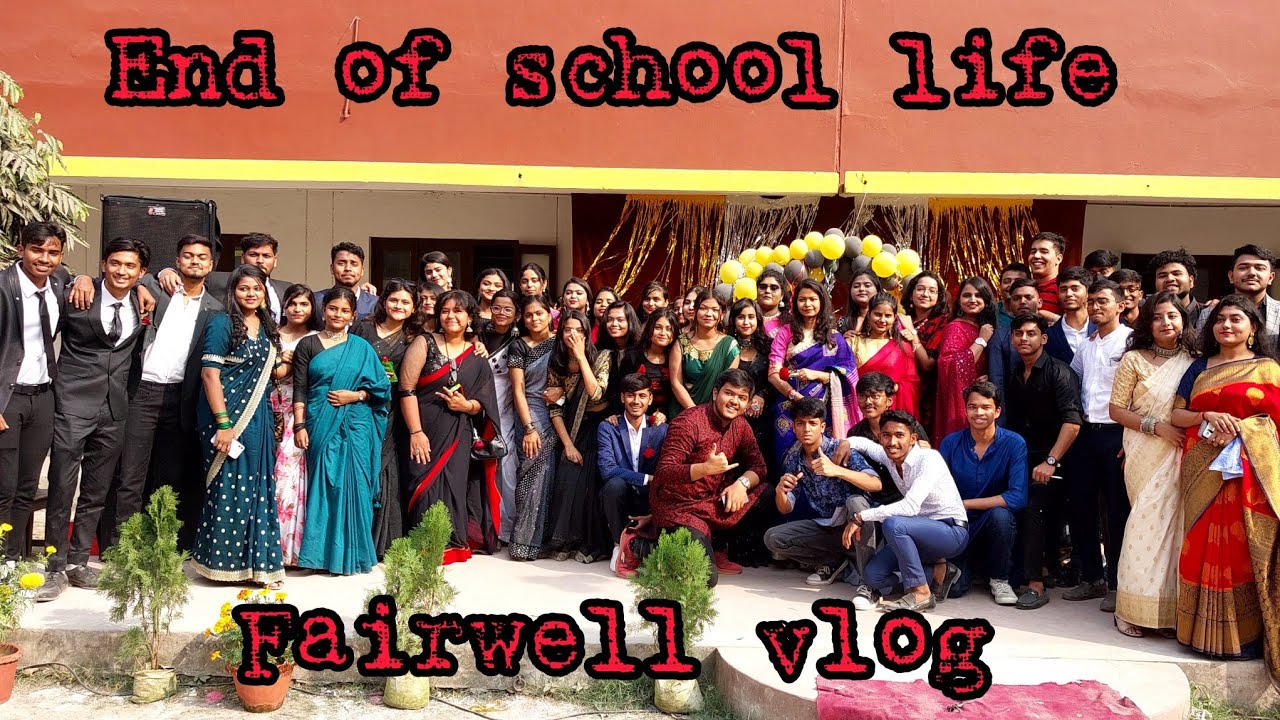 Farewell vlog || Last day of School life || Back to YouTube after 3 ...