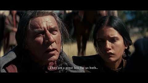 The Hostiles (2017) Cheyenne language scene