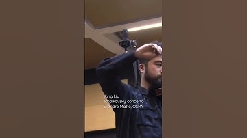 Thumbnail of Yang Liu performs Tchaikovsky concerto with Evandro Matté, OSPA