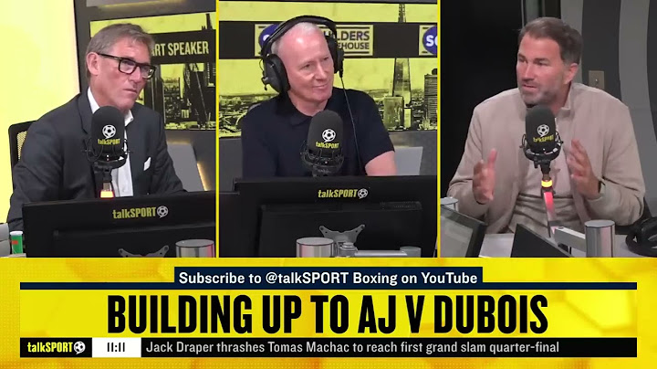 Simon Jordan DEBATES Anthony Joshua's Chin With Eddie Hearn & Addresses Daniel Dubois PTSD Comment