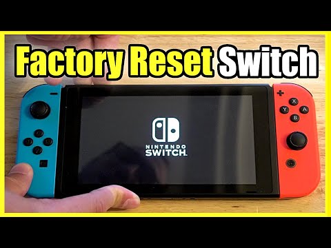 How do you do a hard reset on a switch?