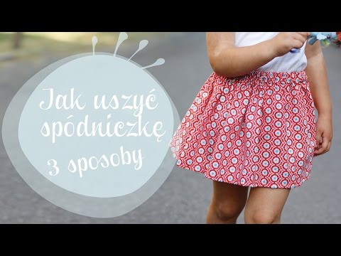 Wideo: Jak Uszyć Spódniczkę Dla Dziecka