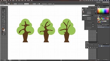 How to make a Simple Tree in Adobe Illustrator