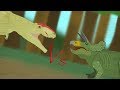 Battle Of Prehistorica Dinosaurs Episode 6: Giganotosaurus VS Triceratops