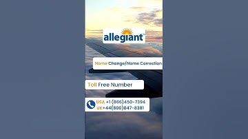 Allegiant Airlines Name Change: Instant Help + 365 Days Support Guide