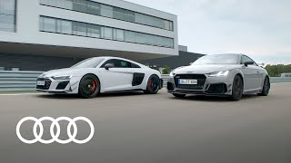 Audi R8 GT and TT RS Coupé | Progress never ends