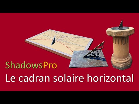 Vidéo: Comment fonctionne un cadran solaire horizontal ?
