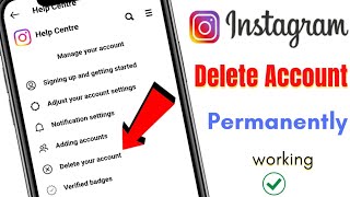How to delete instagram account permanently (Quick \& Easy)