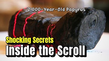 What AI Found Inside a 2,000 Year Old Burned Scroll