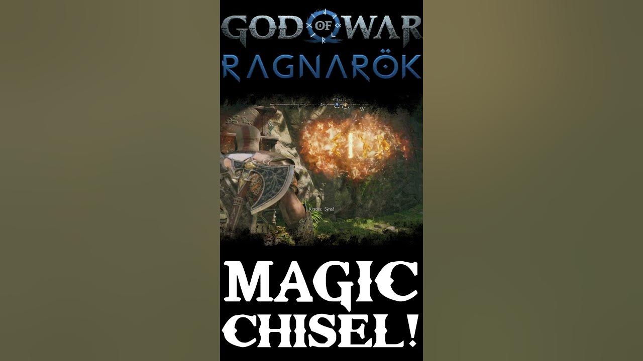 Magic Chisel! God of War Ragnarök Shorts YouTube