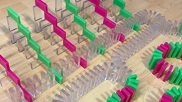 Small but satisfying domino run