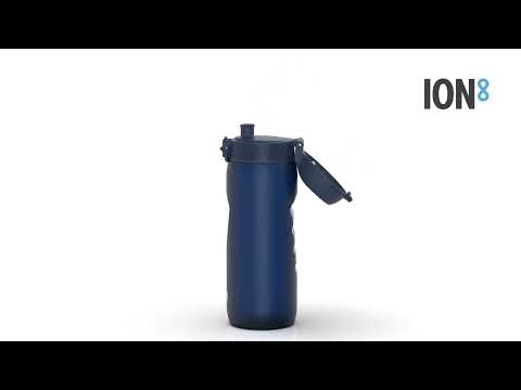Пляшка для води ION8 750 мл. (ЕКО пляшка) BPA Free, Navy, видео 1