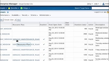 0509 Demo 1 Touring the Oracle Database 12c Scheduler