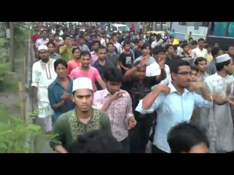 A Huge Protesting Rally of Shibir for free their E...