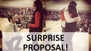 TEACHER PROPOSES IN FRONT OF THE ENTIRE SCHOOL