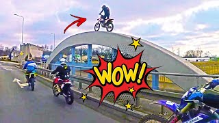 10 MINUTES OF EPIC, CRAZY, AWESOME &amp; UNBELIEVABLE Motorcycle Moments