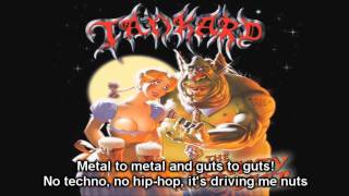 Tankard - Metaltometal (Lyrics)