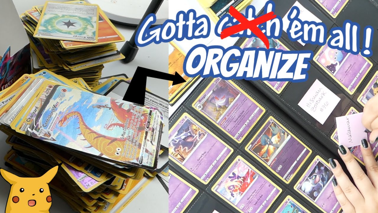 6 Ways to Organize Pokémon Cards - wikiHow