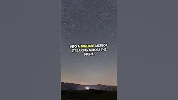 Space Facts: From Space Rock to Shooting Star  🌠🌠🌠 Meteoroid