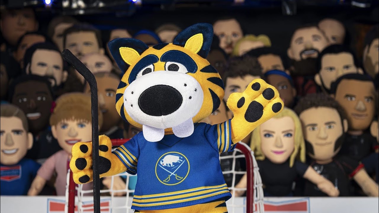  Bleacher Creatures Buffalo Sabres Sabretooth 8 NHL Kuricha  Mascot Sitting Plush - Soft Chibi Inspired Mascot : Sports & Outdoors