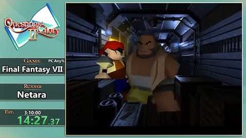 Questing for Glory 2: Final Fantasy VII PC Any% (Free FPS) by Netara