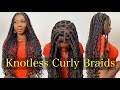 Je teste des knotless goddess braids  ft fancivivi