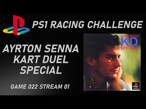 Ayrton Senna Kart Duel Special - PS1 Racing Challenge G022S01