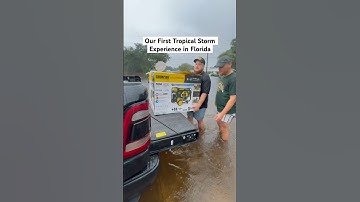 Our First Tropical Storm Experience in Florida#tropicalstorm #hurricaneseason #survival #floridalife
