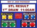 STL 1st Draw 11am Result STL Bataan Bulacan Pampanga Angeles MAY 21, 2026 THURSDAY