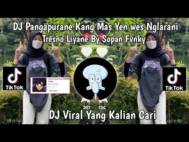 DJ PANGAPURANE KANG MAS YEN WES NGLARANI ATIMU-  DJ TRESNO LIYANE BY SOPAN FVNKY VIRAL TIKTOK 2023 class=