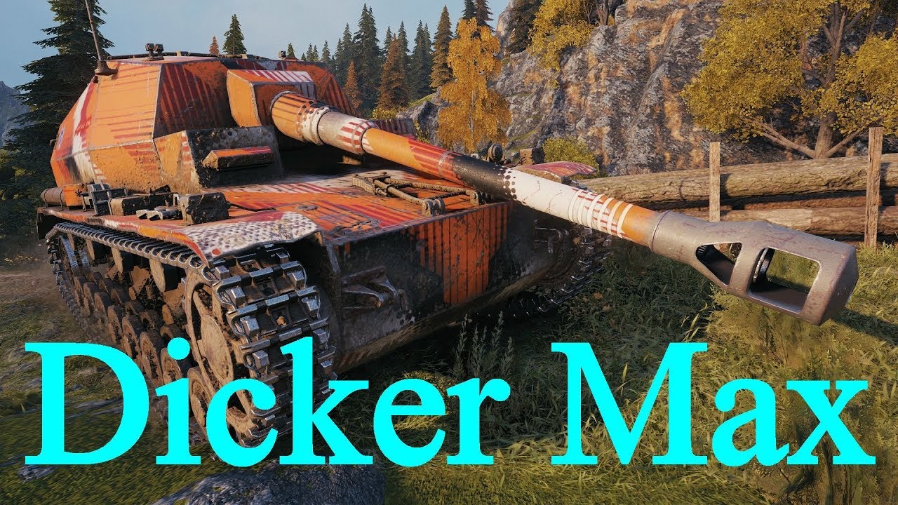 Wot Dicker Max ゆっくり実況でおくる戦車戦part448 Byアラモンド Youtube