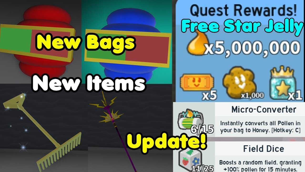 Update New Items New Bags Completed All New Black Bear Missions