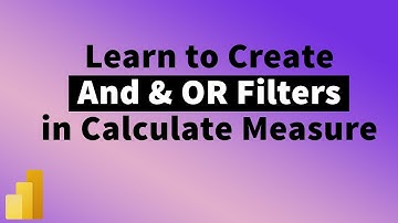 How to Pass Multiple Filters in Calculate using a Measure in PowerBI | AND & OR | MiTutorials