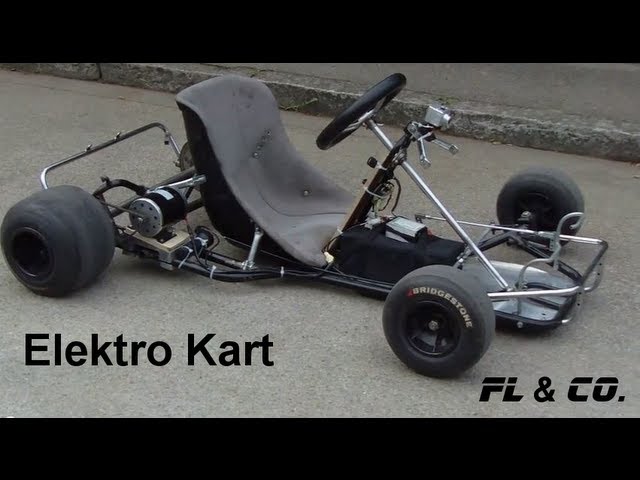 Kettcar mit Motor selber bauen 50km/h+, 1080p