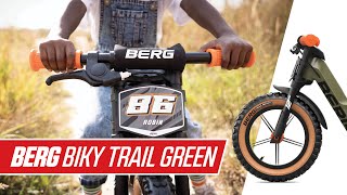 Bici Sin Pedales BERG Biky Trail Green con Freno 