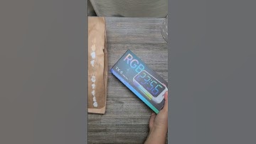 Opening Package From Amazon | Colorful LED Display Digital Alarm Clock