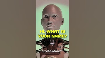 HI, WHAT IS YOUR NAME? 🤔 #ai #ameca #robot #engineeredarts #robothuman #robotics #humanoid #tiktok