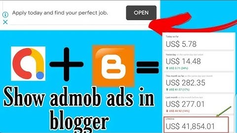 How to Show Google Admob Ads on Blogger || Admob Ads on blogger & WordPress || Earn Money with Admob