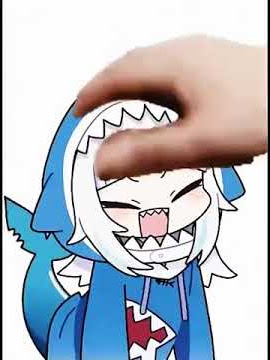 Give Gawr Gura Headpat 🦈👋