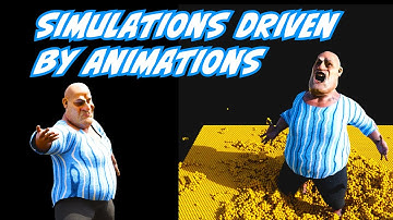 Simulations Driven by Animations Teaser Video