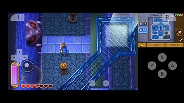 Legend of Zelda link between worlds #20 swamp place boss fighting 1