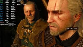 i7-8809G Radeon RX Vega M GH - The Witcher 3: Wild Hunt - Intel NUC NUC8I7HVK - Gameplay Test