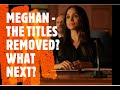 Meghan - why DOES she keep on with the TITLE? #princeharry #meghanmarkle #royalfamily
