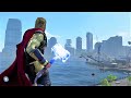 Marvels avengers  thor  ironman  combat gameplay highlights vol1